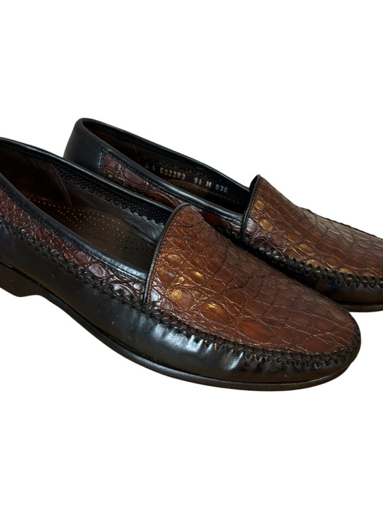 Cole Haan Bragano Genuine Crocodile Crafted Italy Loafers Shoes Men’s Size 9.5 M main image 9